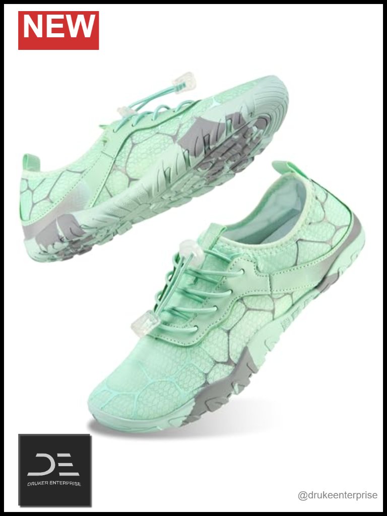 Water Shoes For Women Adult Aqua Barefoot Quick-Dry Mesh Lightweight Non-Slip